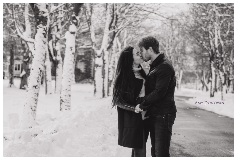 St. John's Winter Engagement Photography 