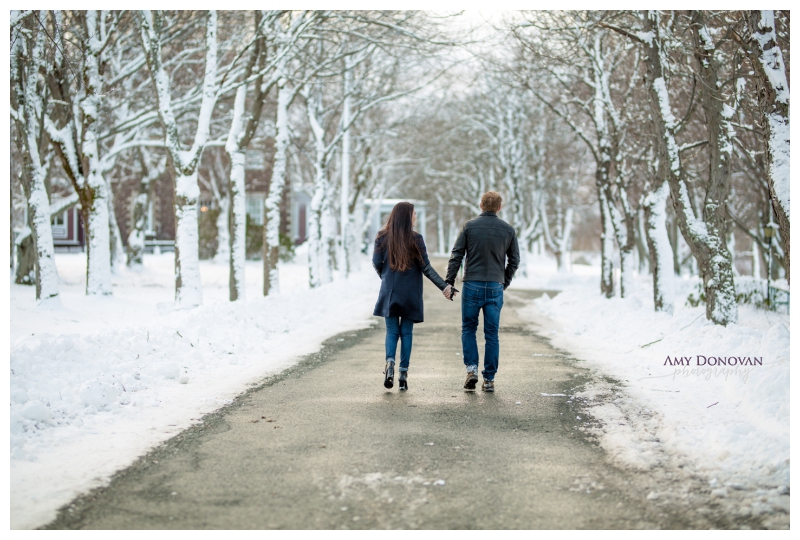 St. John's Winter Engagement Photography 