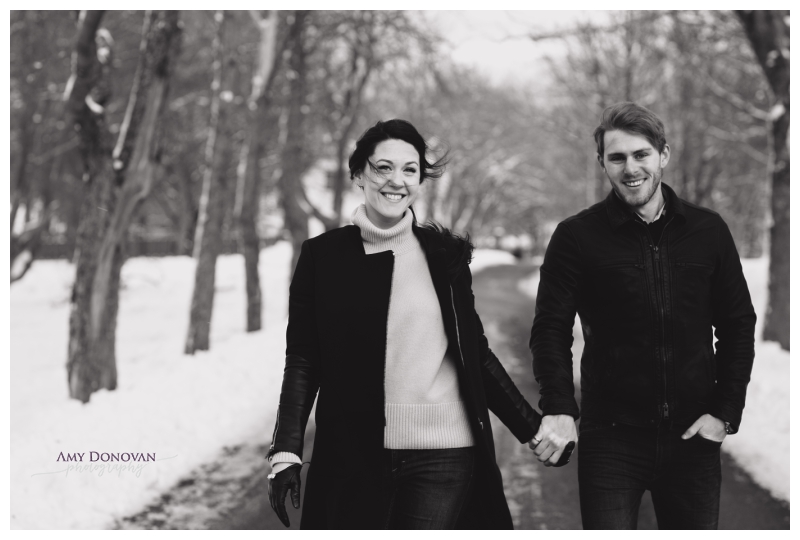 St. John's Winter Engagement Photography 