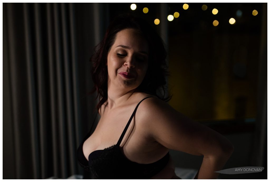 Night boudoir session in St. John's, Newfoundland and Labrador 