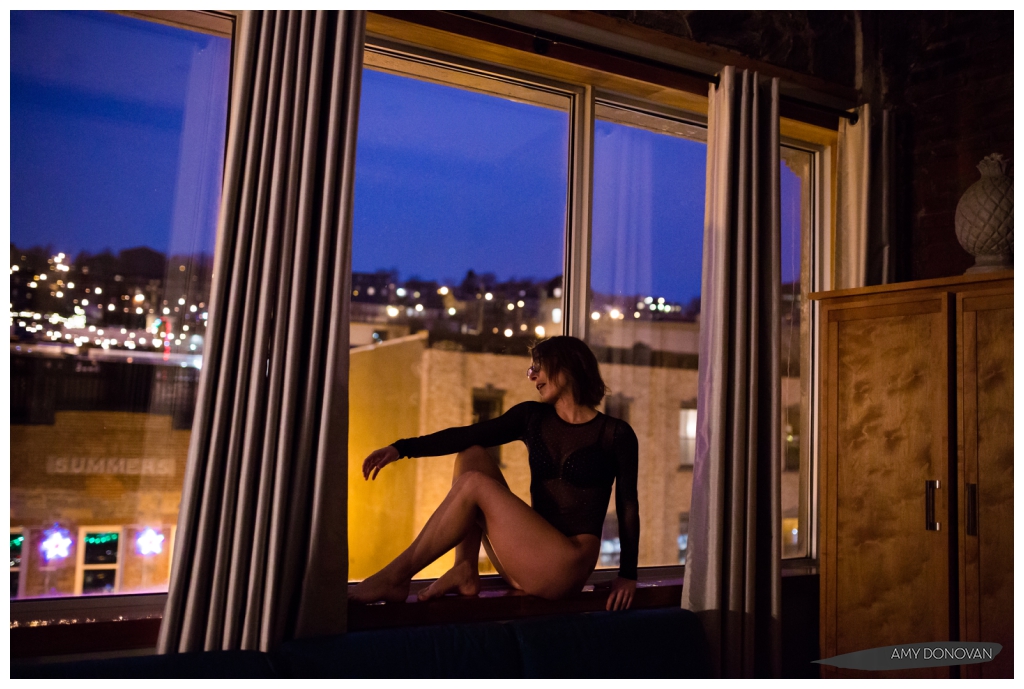 Boudoir at Night - Newfoundland Boudoir Photographers 