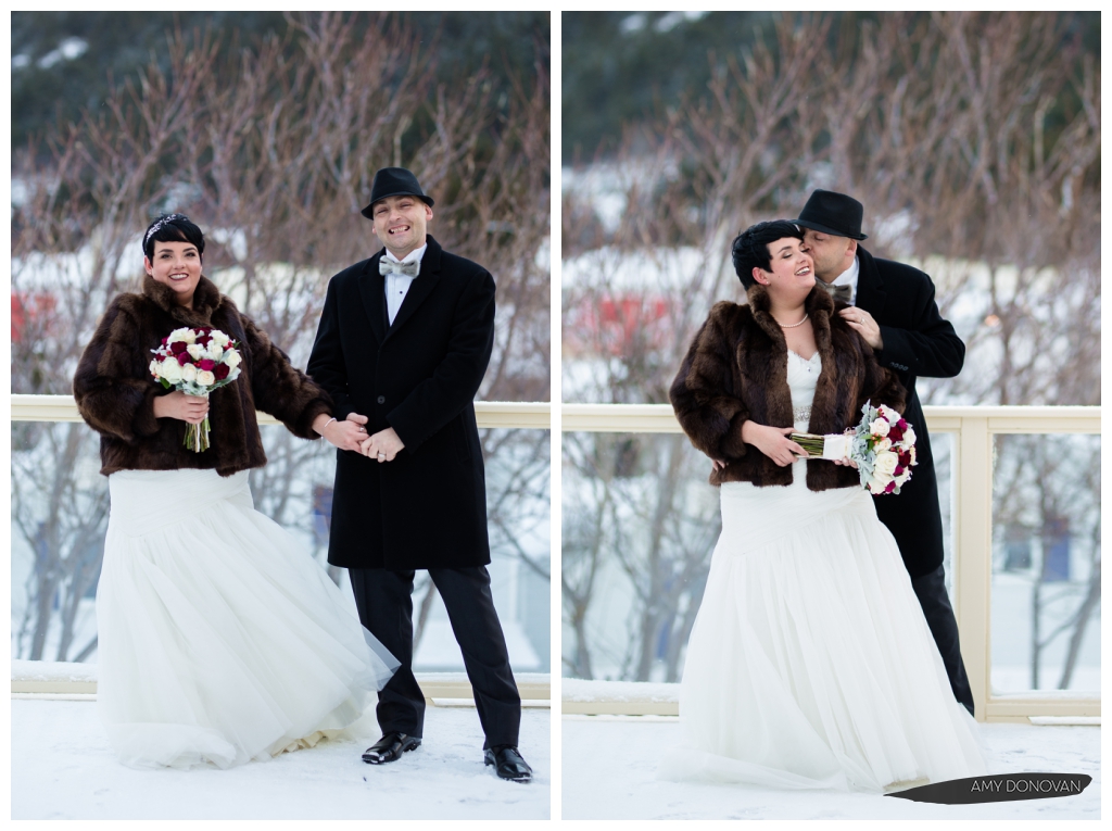 Newfoundland Wedding Photographers Christmas wedding