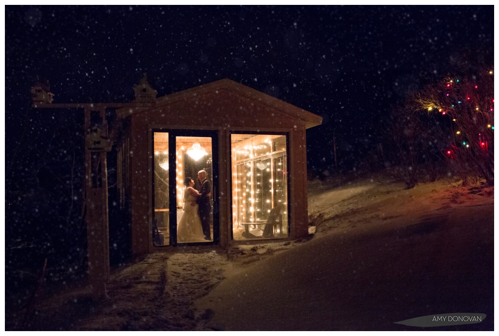 Newfoundland Wedding Photographers Christmas wedding