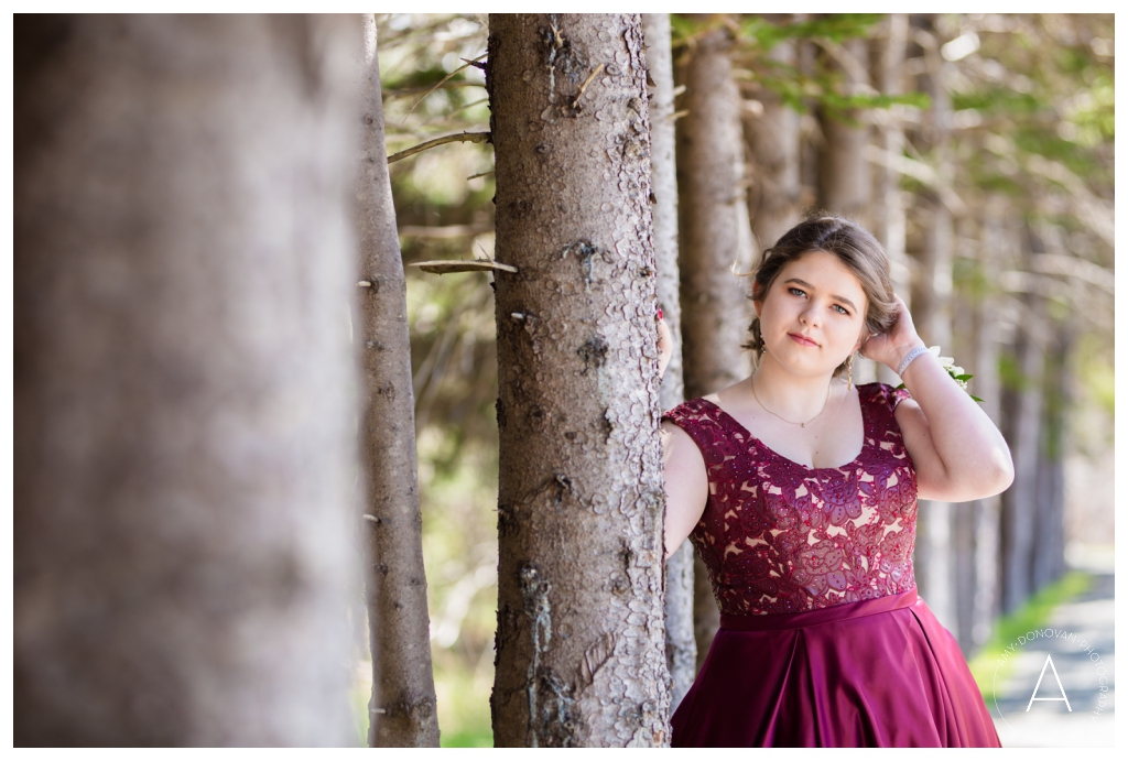 prom photos at Manuel's River 